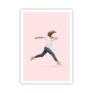 Poster - Een snufje absurditeit - 70x100 cm