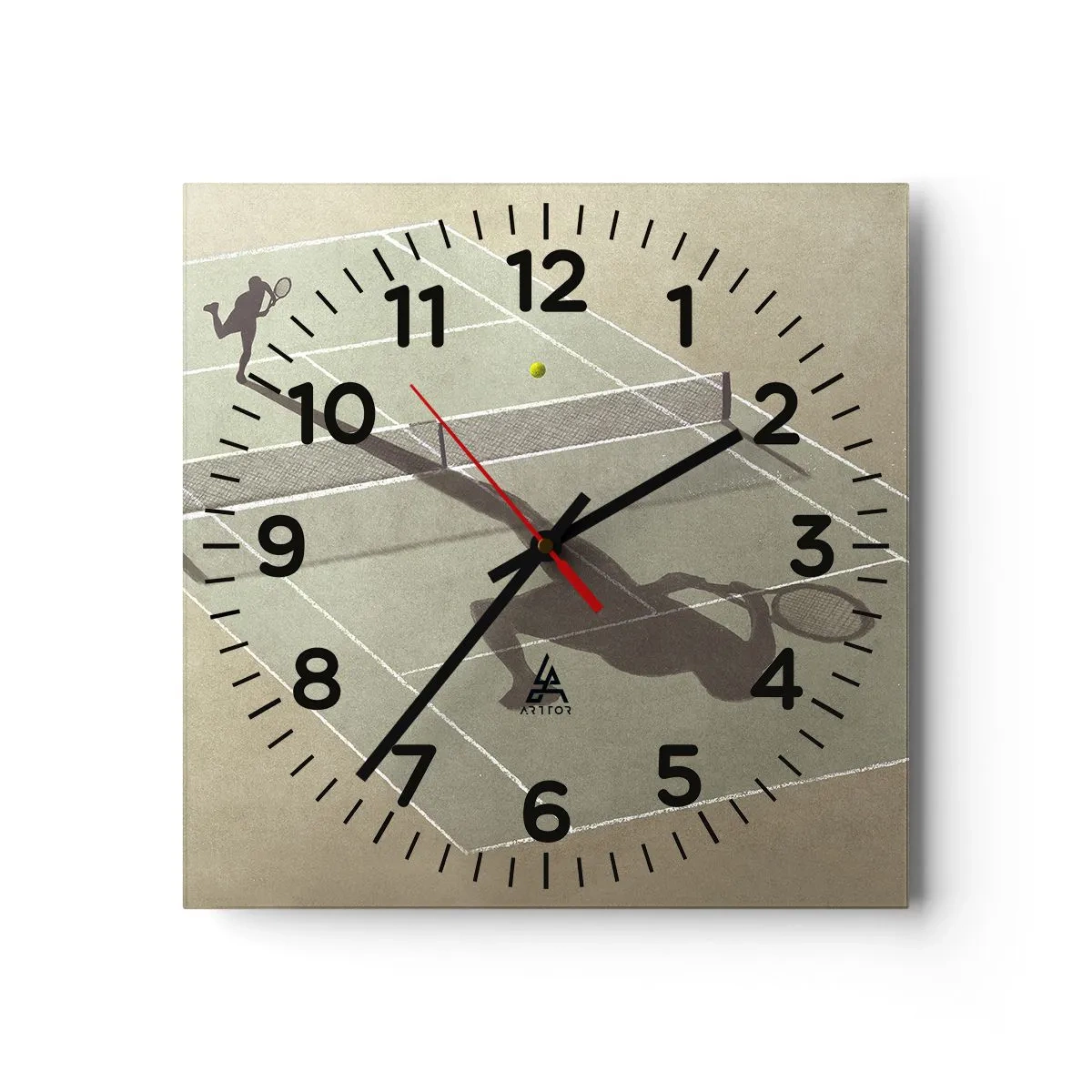 Wandklok - Klok - Jezelf overwinnen - 30x30 cm