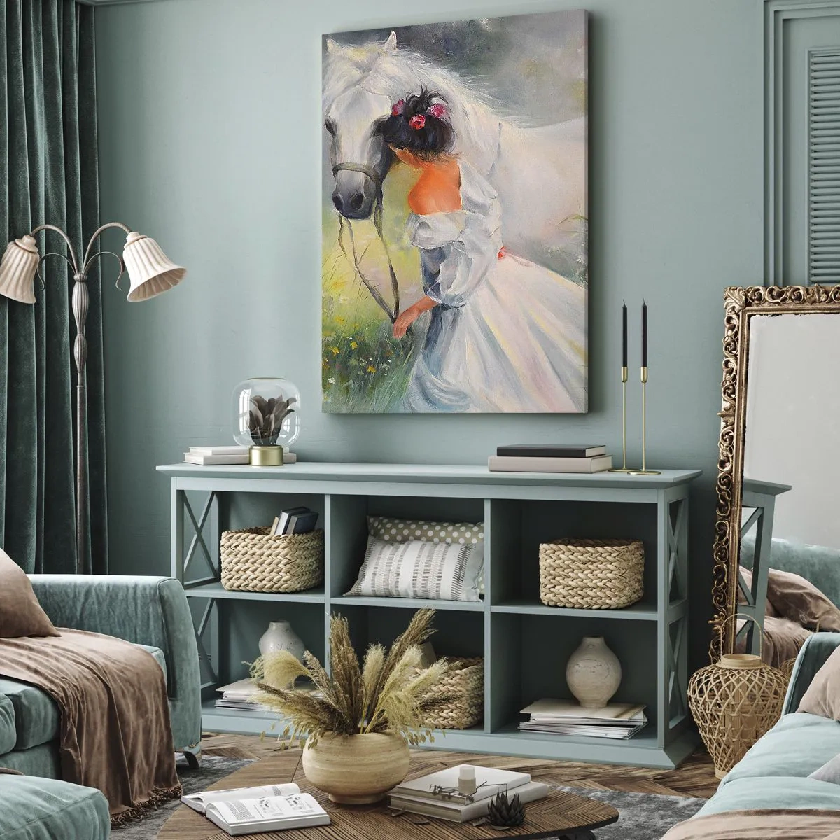 Schilderen op canvas - Als uit een mooie droom - 50x70 cm