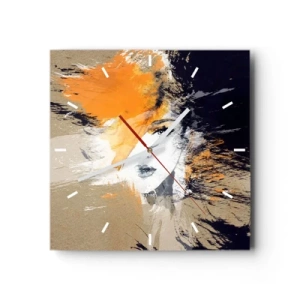 Wandklok - Klok - En er is licht - 30x30 cm
