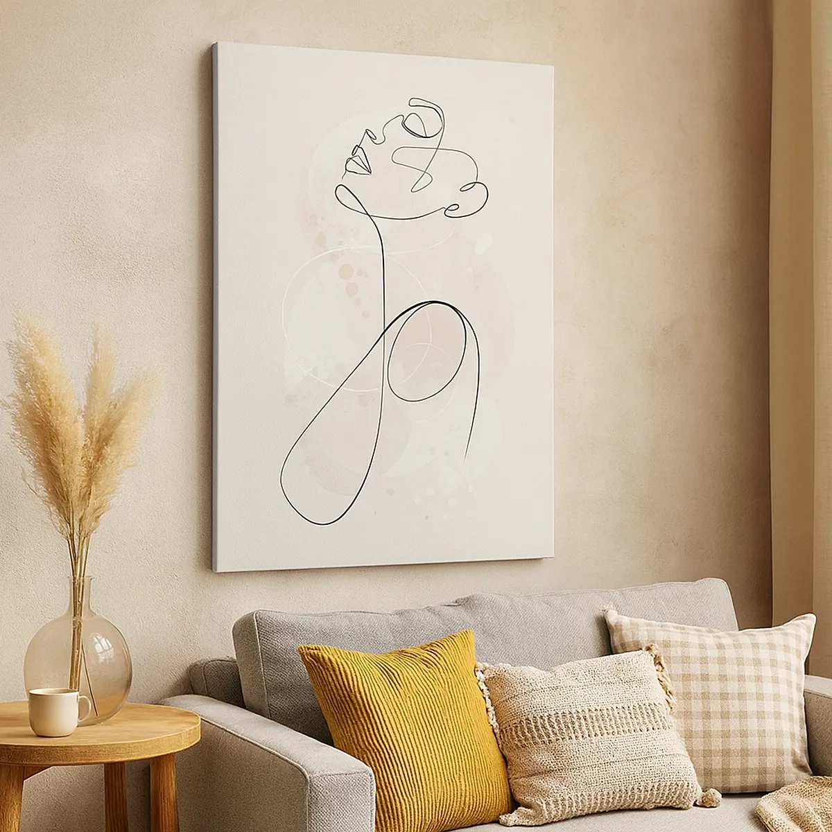 Schilderen op canvas - De spiraal van schoonheid - 50x70 cm