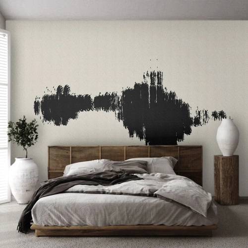 Fotobehang Premium Sand - Trillingen van verbeelding - Modern, Abstractie, Scandinavisch - 200x140 cm