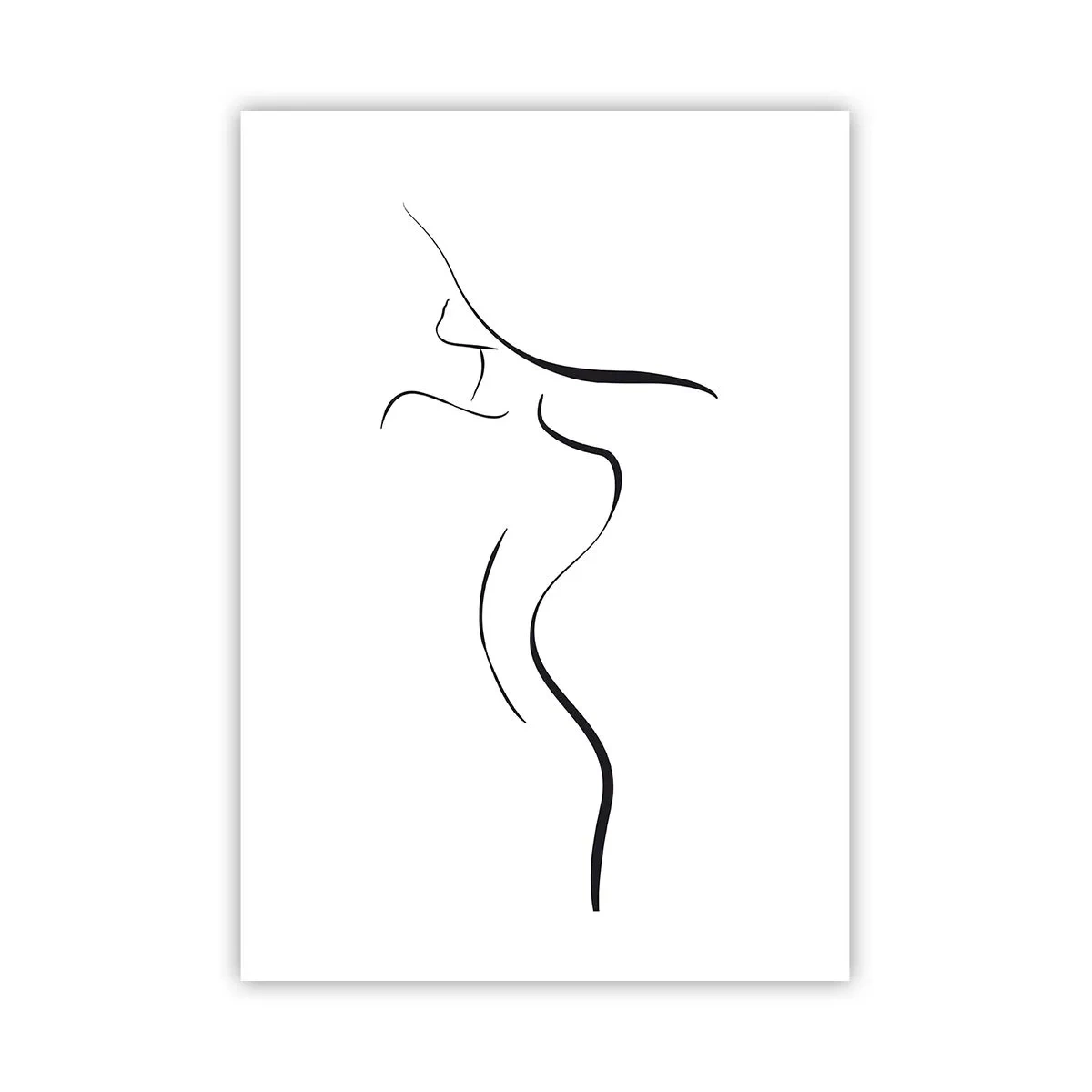 Poster - Ongrijpbaar als een golf - 70x100 cm