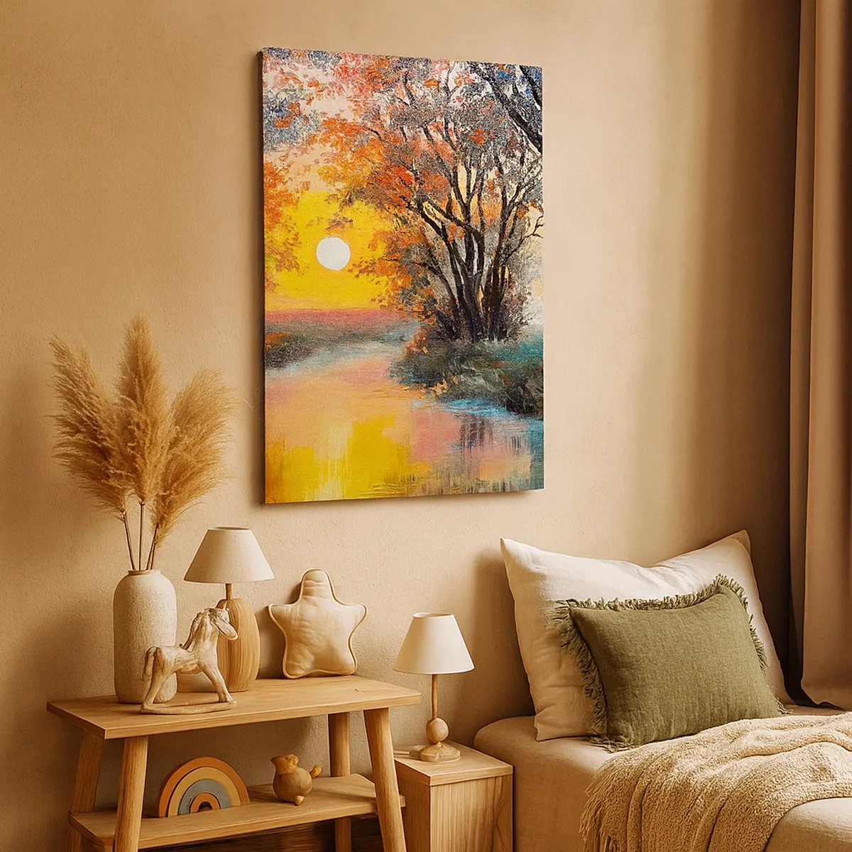 Schilderen op canvas - Herfst vibes - 50x70 cm
