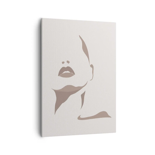 Schilderen op canvas - Gemaakt van licht en schaduw - 50x70 cm