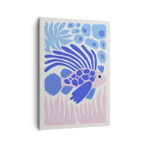 Schilderen op canvas - In je element - 50x70 cm