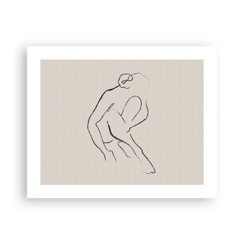 Poster - Intieme schets - 50x40 cm