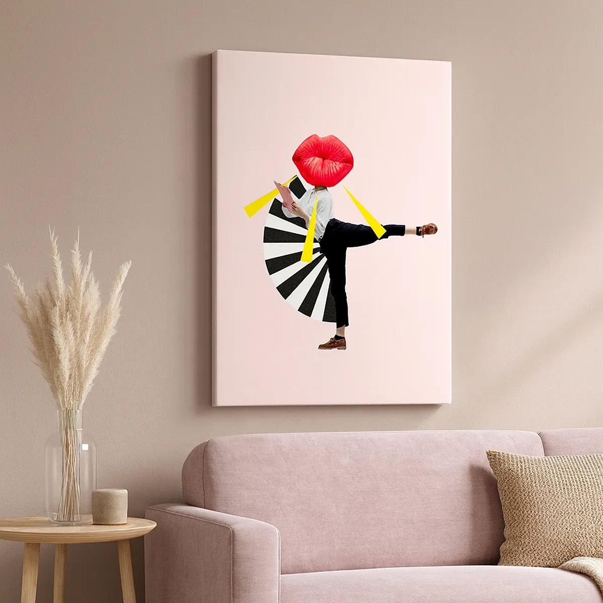 Schilderen op canvas - Surrealistische pop-art - 50x70 cm