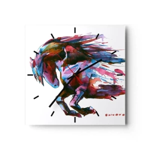 Wandklok - Klok - In vervoering - 40x40 cm