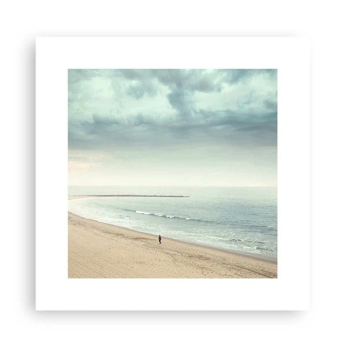 Poster - op zoek naar vrede - 30x30 cm