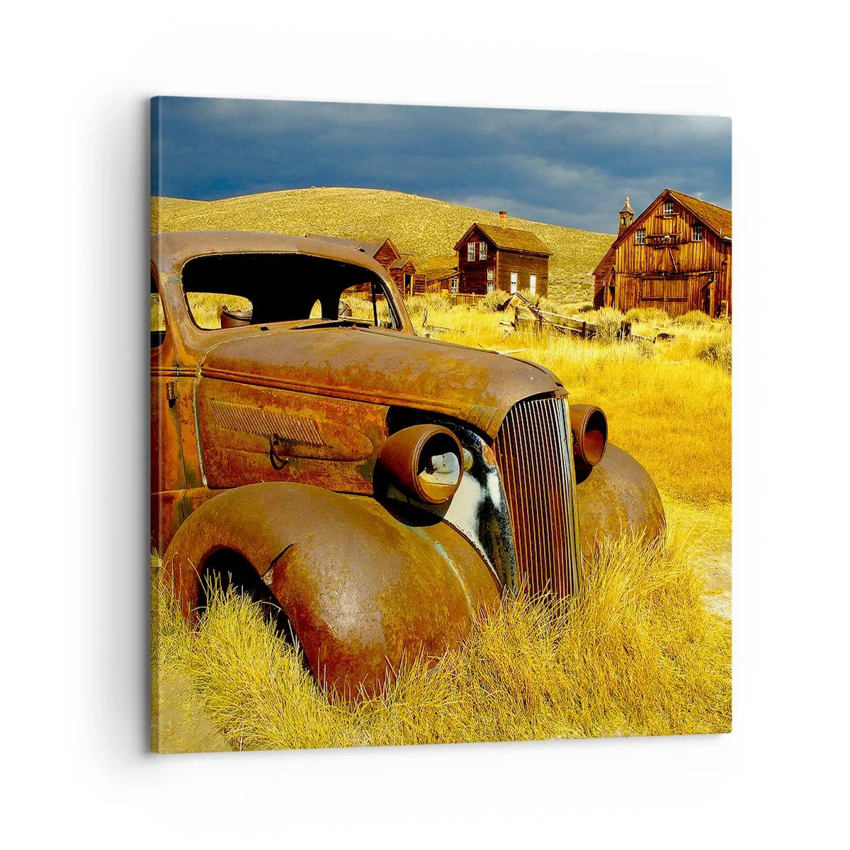 Schilderen op canvas - Een welverdiende rust - 60x60 cm