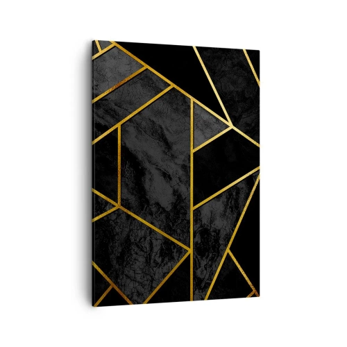 Schilderen op canvas - Duisternis en glans - 50x70 cm