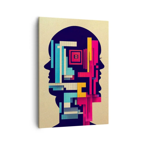 Schilderen op canvas - Nieuwe banden - 50x70 cm