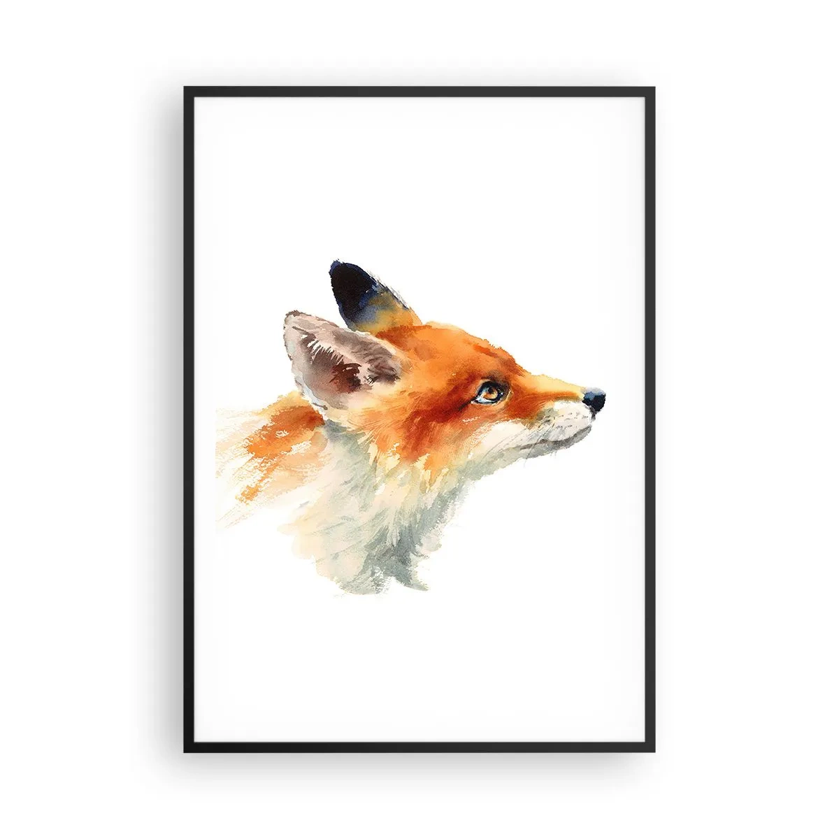 Poster in een zwarte lijst - Je kunt nooit voorzichtig genoeg zijn - 70x100 cm