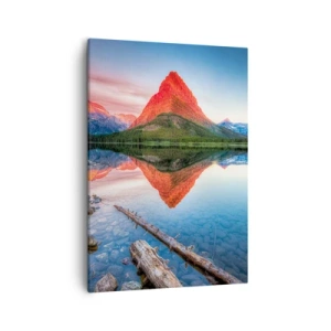 Schilderen op canvas - Warmte en koude - 50x70 cm