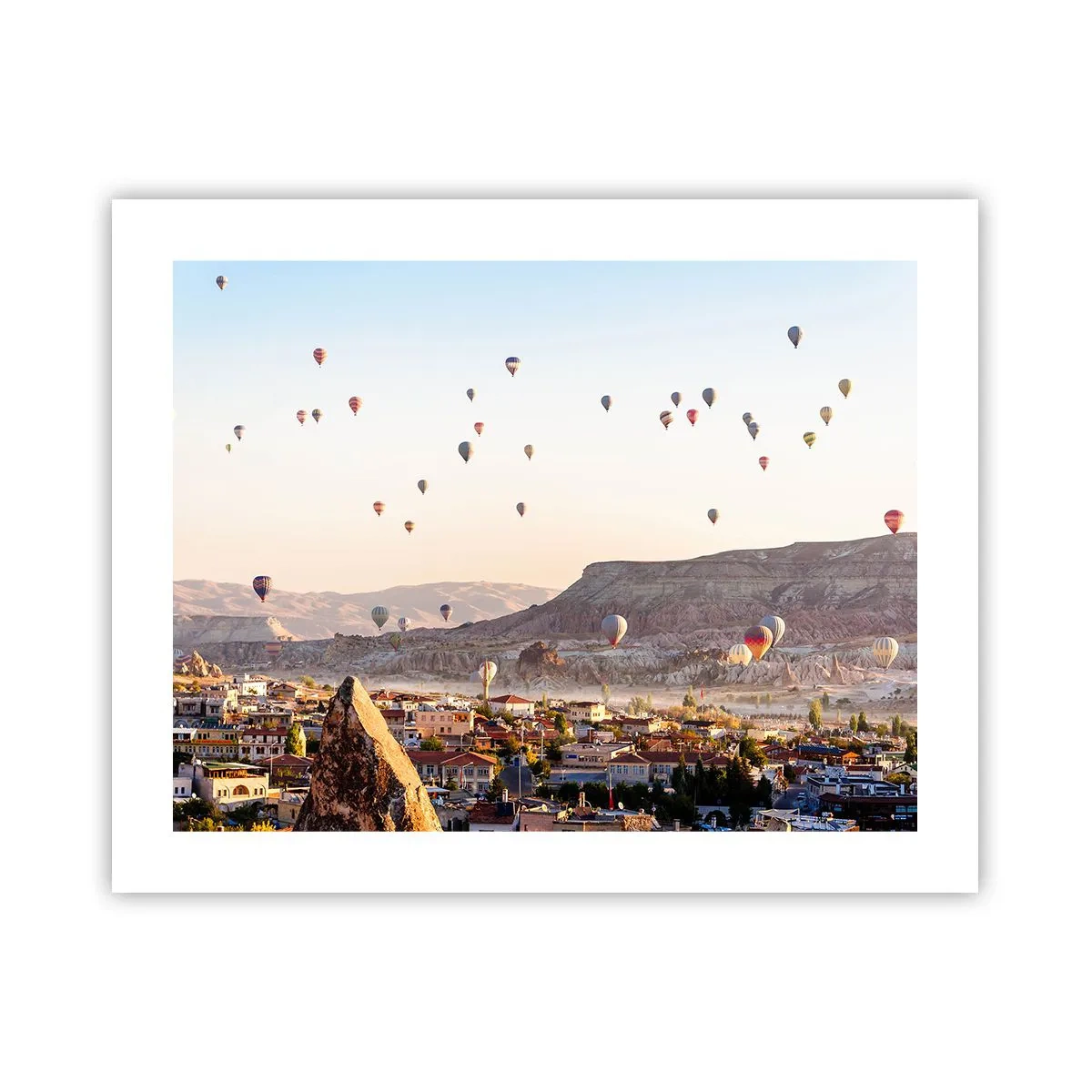 Poster - Als schepen in de lucht - 50x40 cm