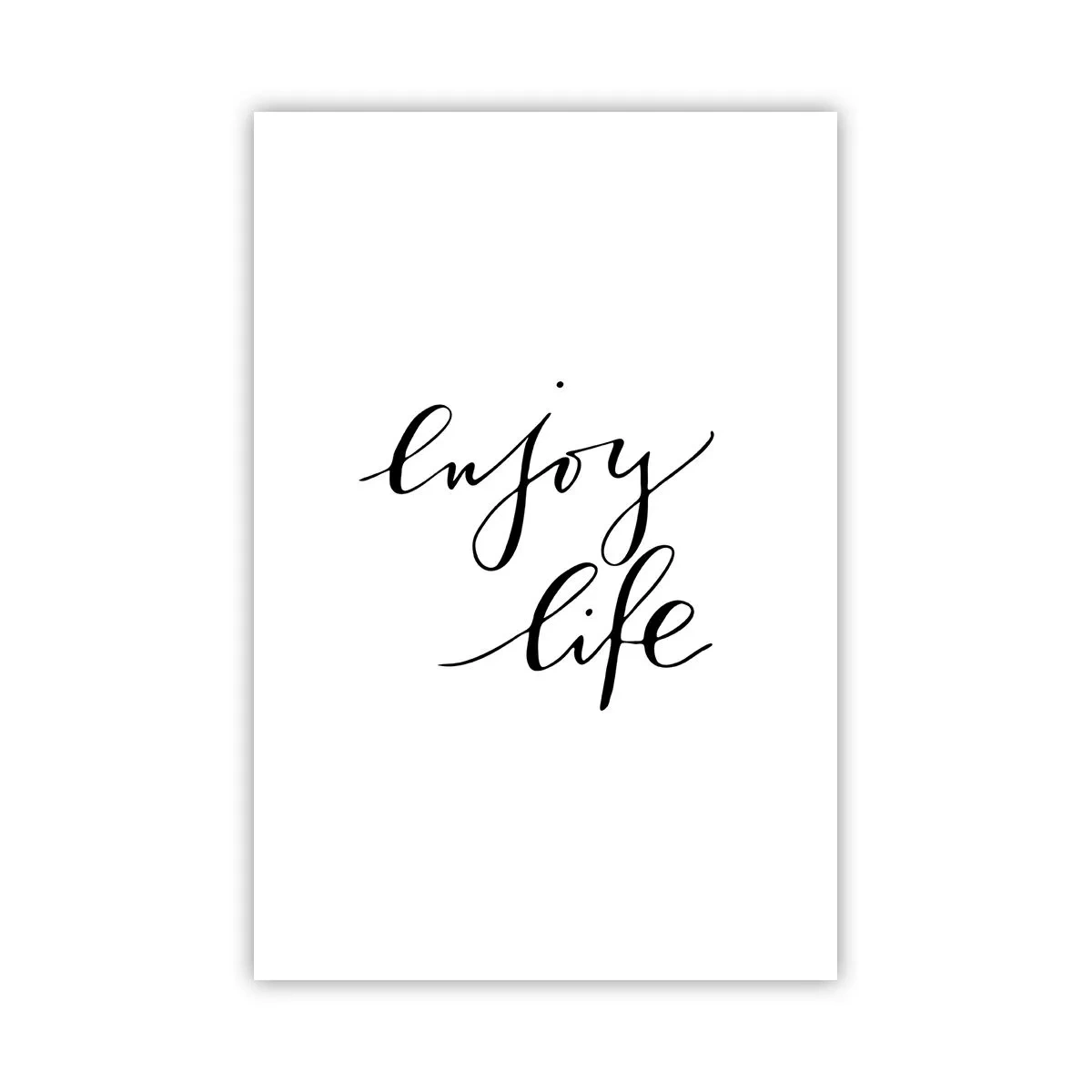 Poster - Niets aan toe te voegen… - 61x91 cm