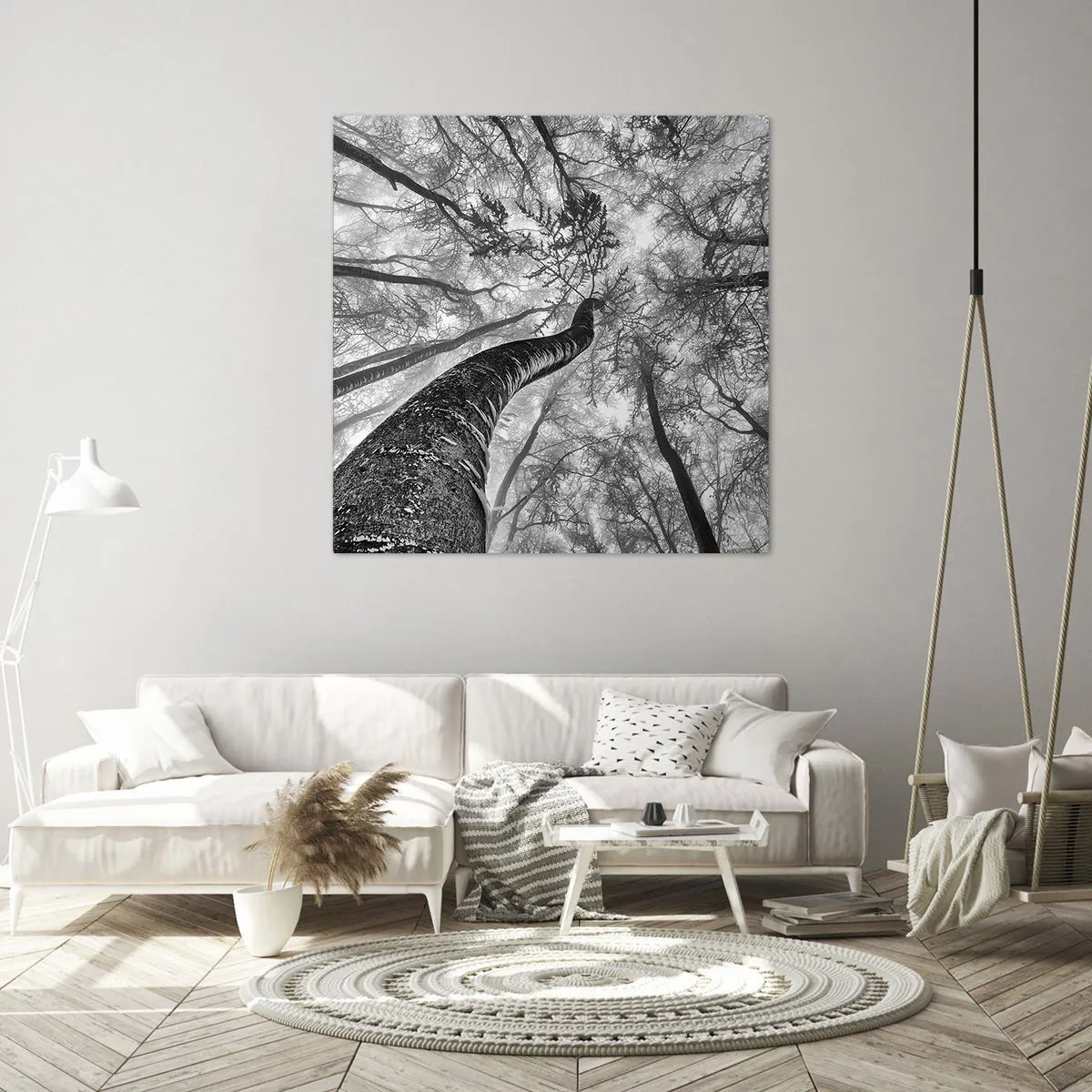 Schilderen op canvas - Race naar het licht - 60x60 cm