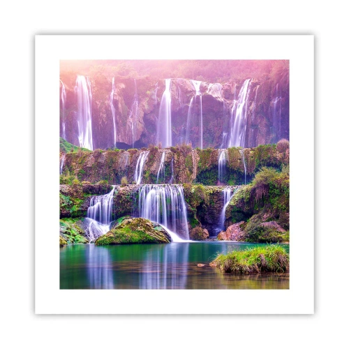 Poster - Trap naar de hemel - 40x40 cm