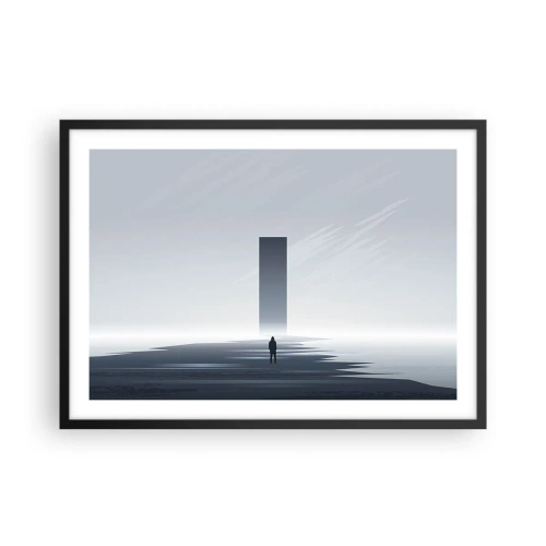 Poster in een zwarte lijst - Kans of bedreiging? - 70x50 cm