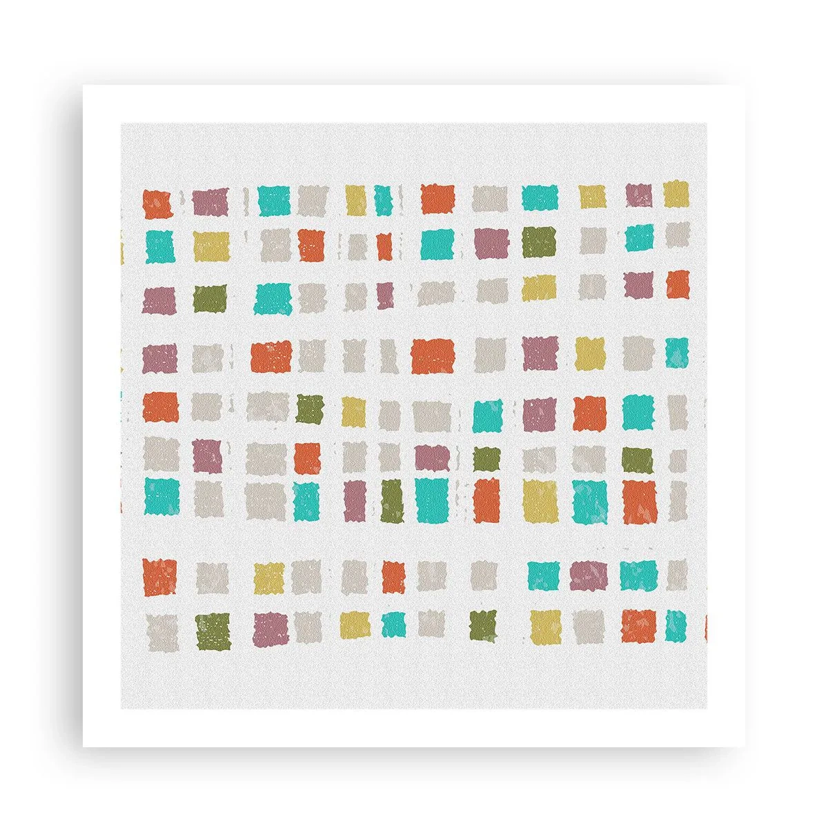 Poster - Onbekend spel - 60x60 cm