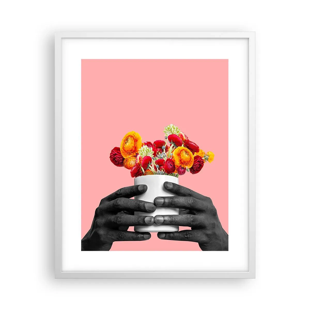 Poster in een witte lijst - De apotheose van het leven - 40x50 cm