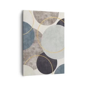 Schilderen op canvas - Wiel voor wiel - 50x70 cm