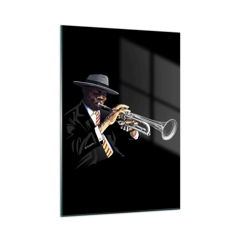 Schilderen op glas - Charme van oude school - 50x70 cm