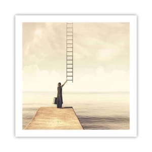 Poster - Een magische reis - 60x60 cm