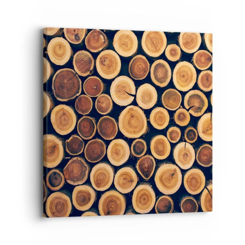 Schilderen op canvas - Hoe oud zie ik eruit? - 30x30 cm