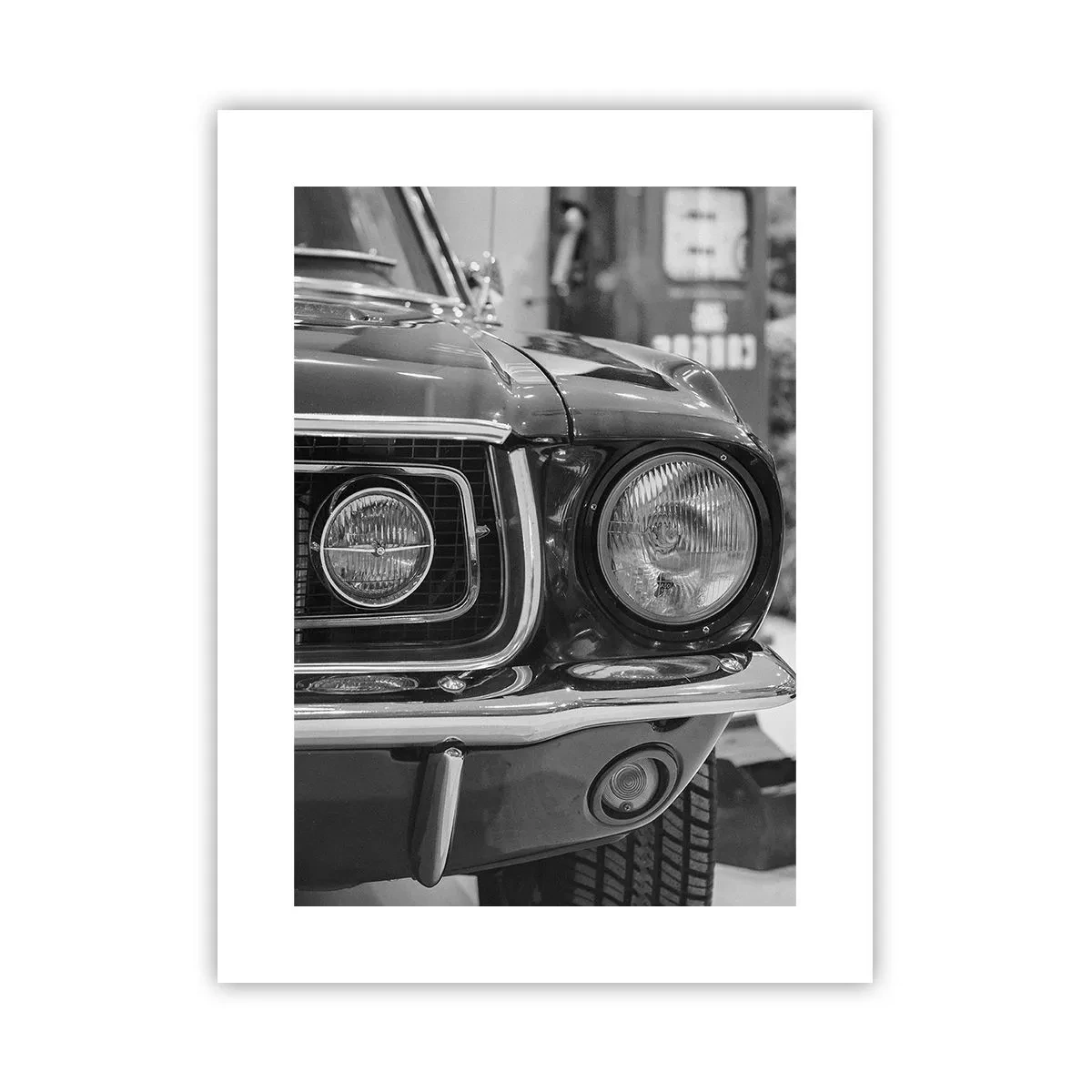 Poster - Hard rijden - 30x40 cm