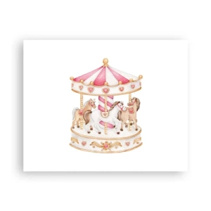 Poster - De zoete kinderwereld - 50x40 cm
