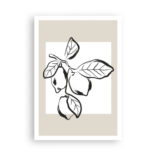 Poster - Waar de citroen rijpt... - 70x100 cm