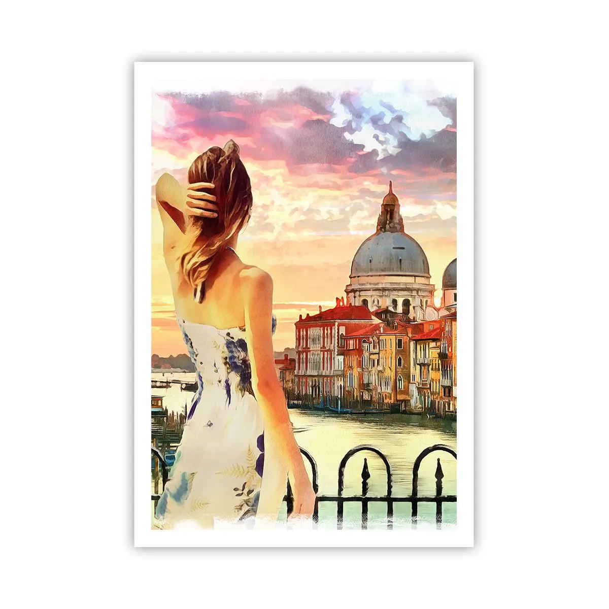 Poster - Als een avontuur alleen in ... - 70x100 cm