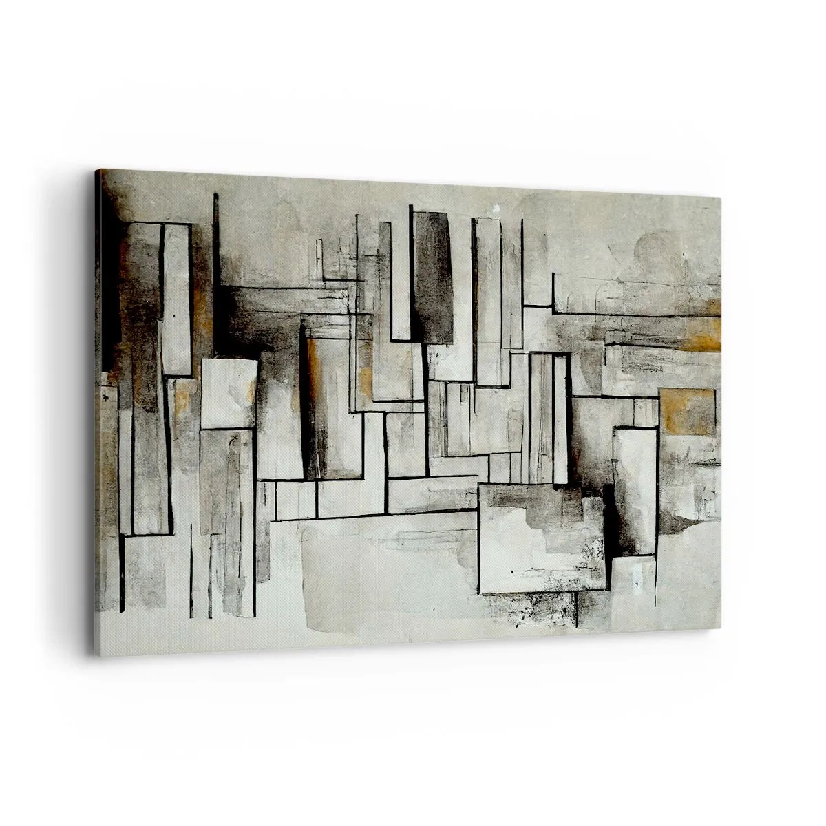 Schilderen op canvas - De kracht van eenvoud - 100x70 cm