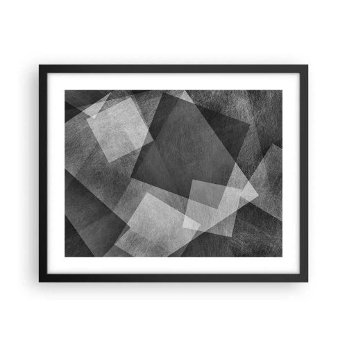 Poster in een zwarte lijst - Het eeuwige symbool van duurzaamheid en orde - 50x40 cm