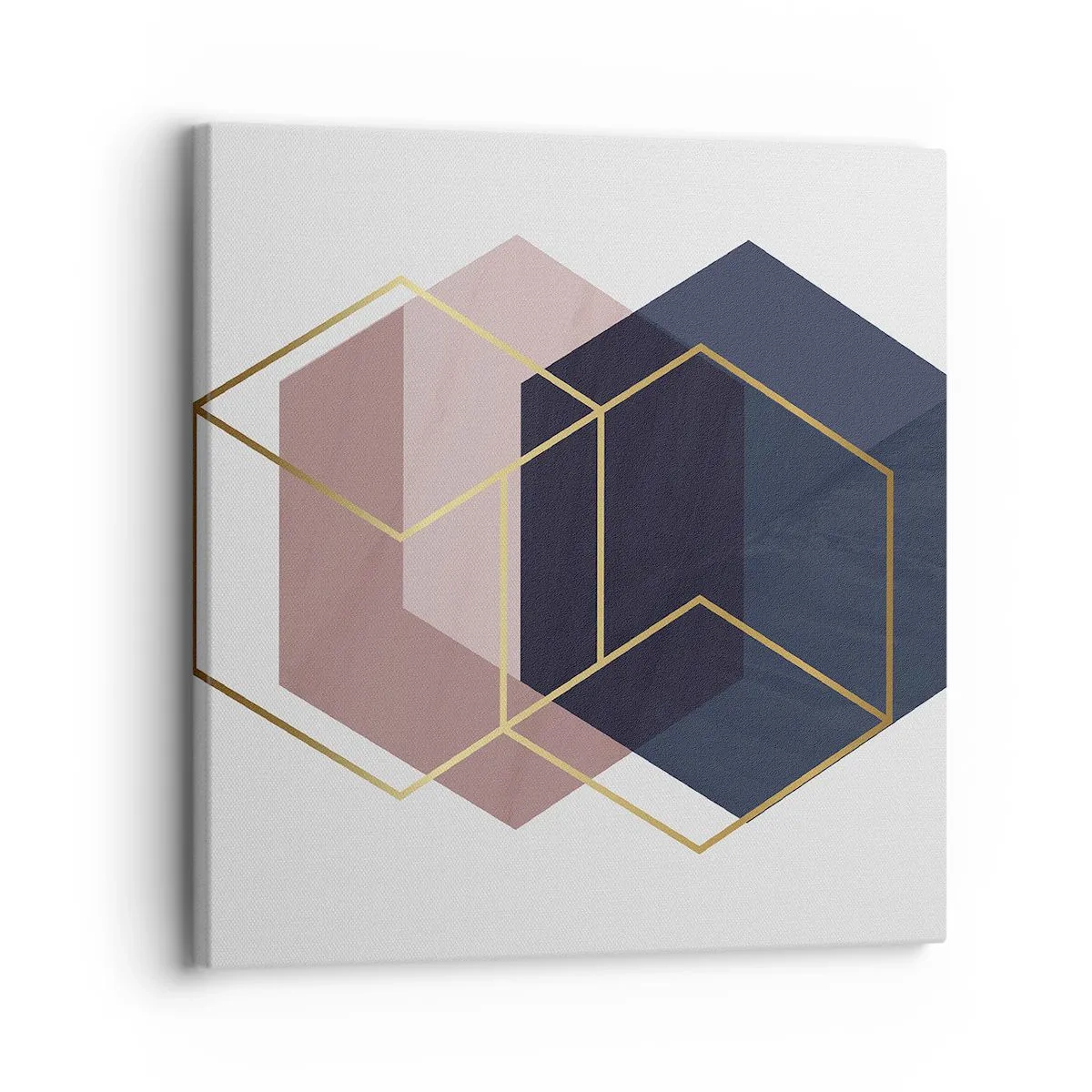 Schilderen op canvas - De kracht van eenvoud - 30x30 cm