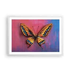 Poster in een witte lijst - Een juweel van de natuur - 70x50 cm