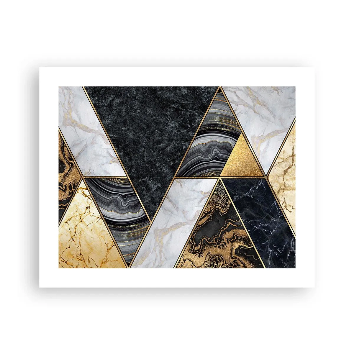 Poster - Steen bij steen - 50x40 cm