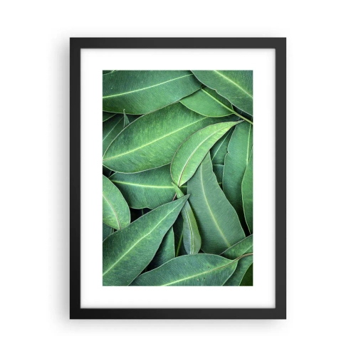 Poster in een zwarte lijst - Sappig en fris - 30x40 cm