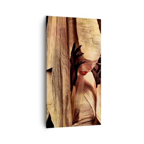 Schilderen op canvas - Tussen goed en kwaad - 55x100 cm