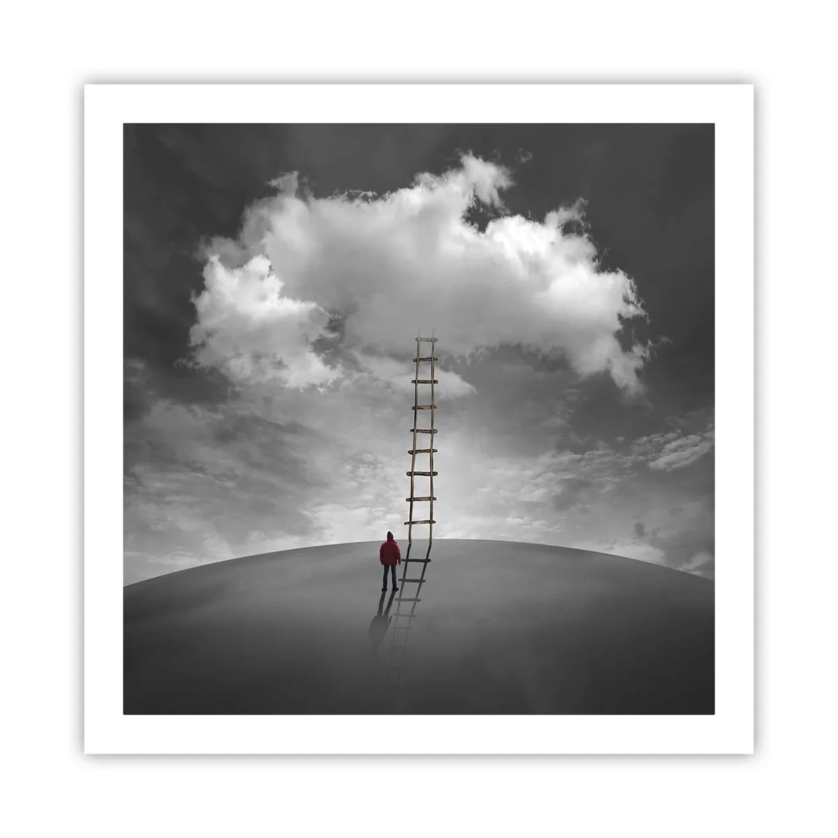 Poster - Alles is mogelijk - 60x60 cm