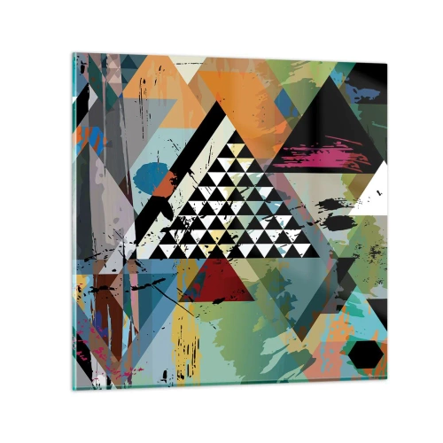 Schilderen op glas - Hoe gemakkelijk is het - 30x30 cm