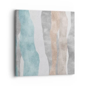 Schilderen op canvas - Een studie van nabijheid - 40x40 cm