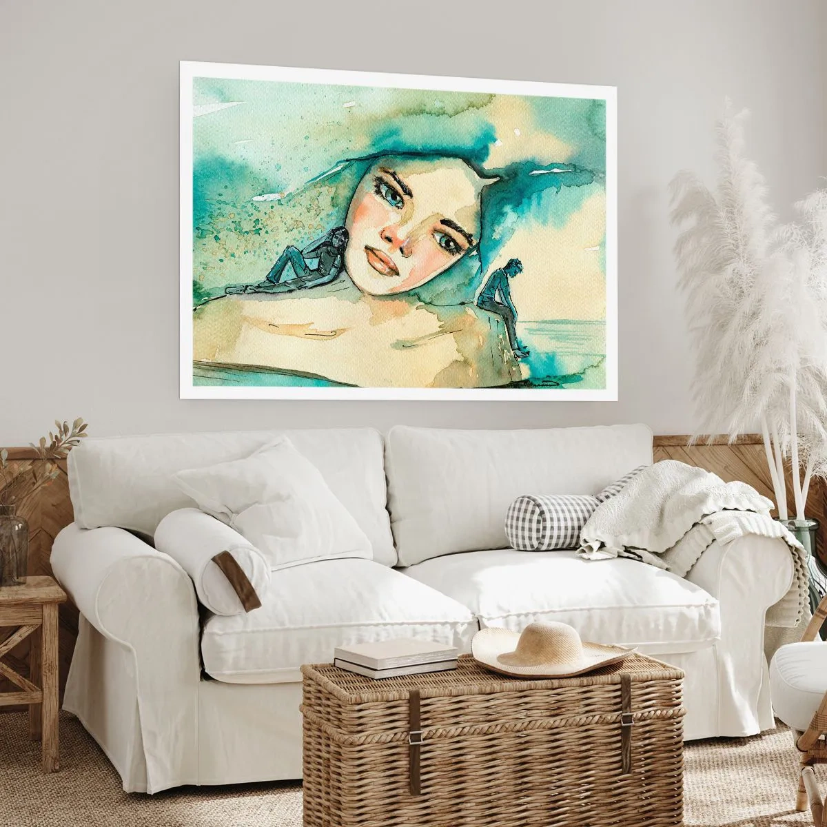 Poster - Ben ik blauw? - 70x50 cm