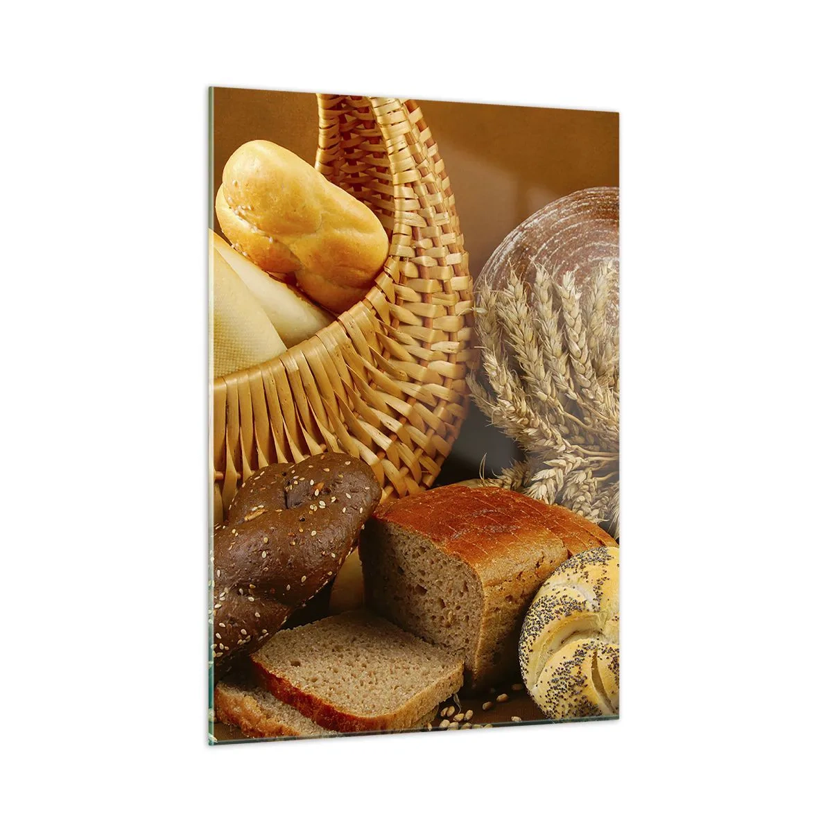Schilderen op glas - We kwamen er weer mee weg - 50x70 cm