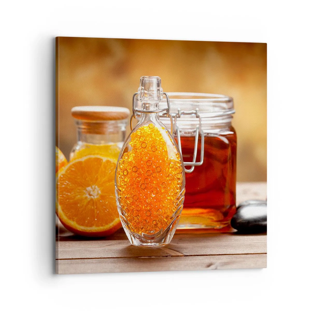 Schilderen op canvas - Zonnige smaken en aroma's - 70x70 cm