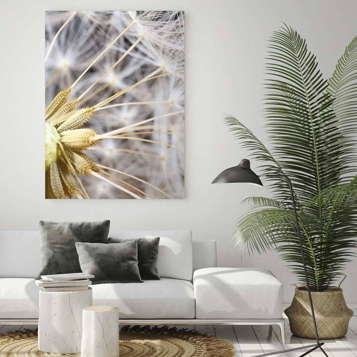 Schilderen op glas - Net voor vertrek - 70x100 cm