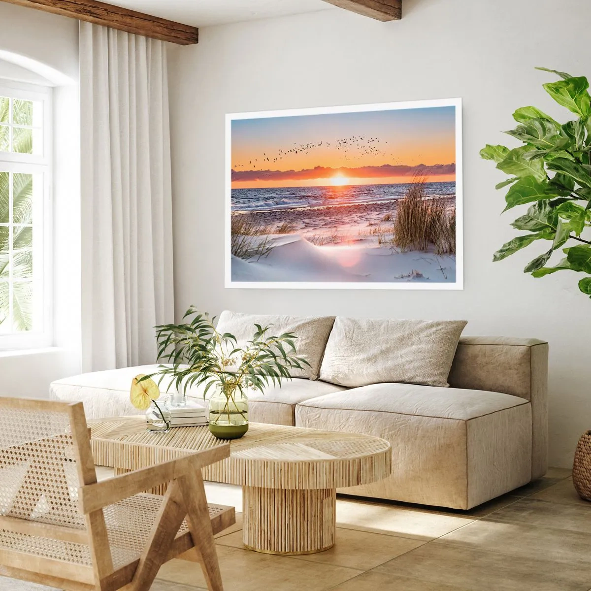 Poster - Horizontaal landschap - 100x70 cm