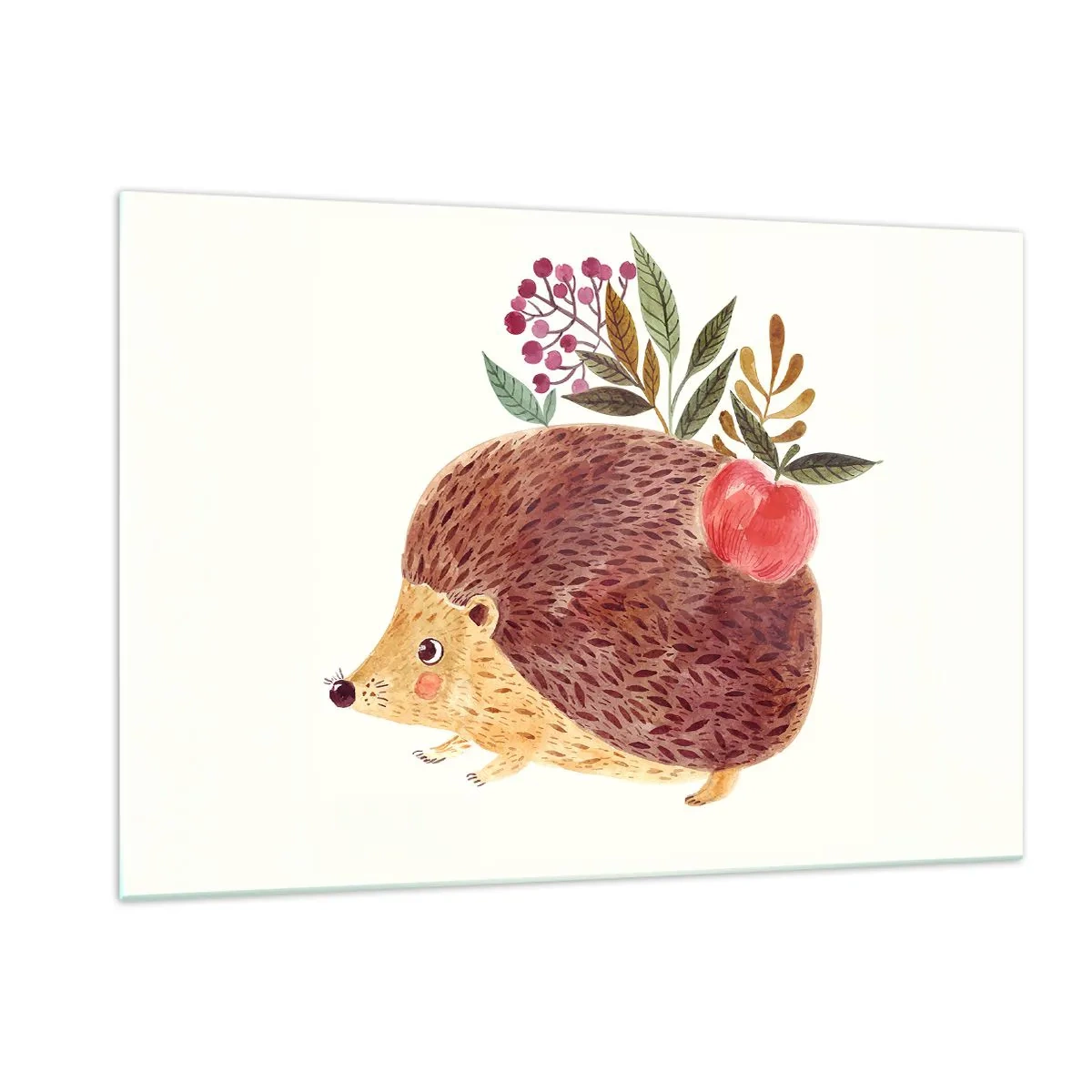 Schilderen op glas - En je vindt mij al leuk - 120x80 cm